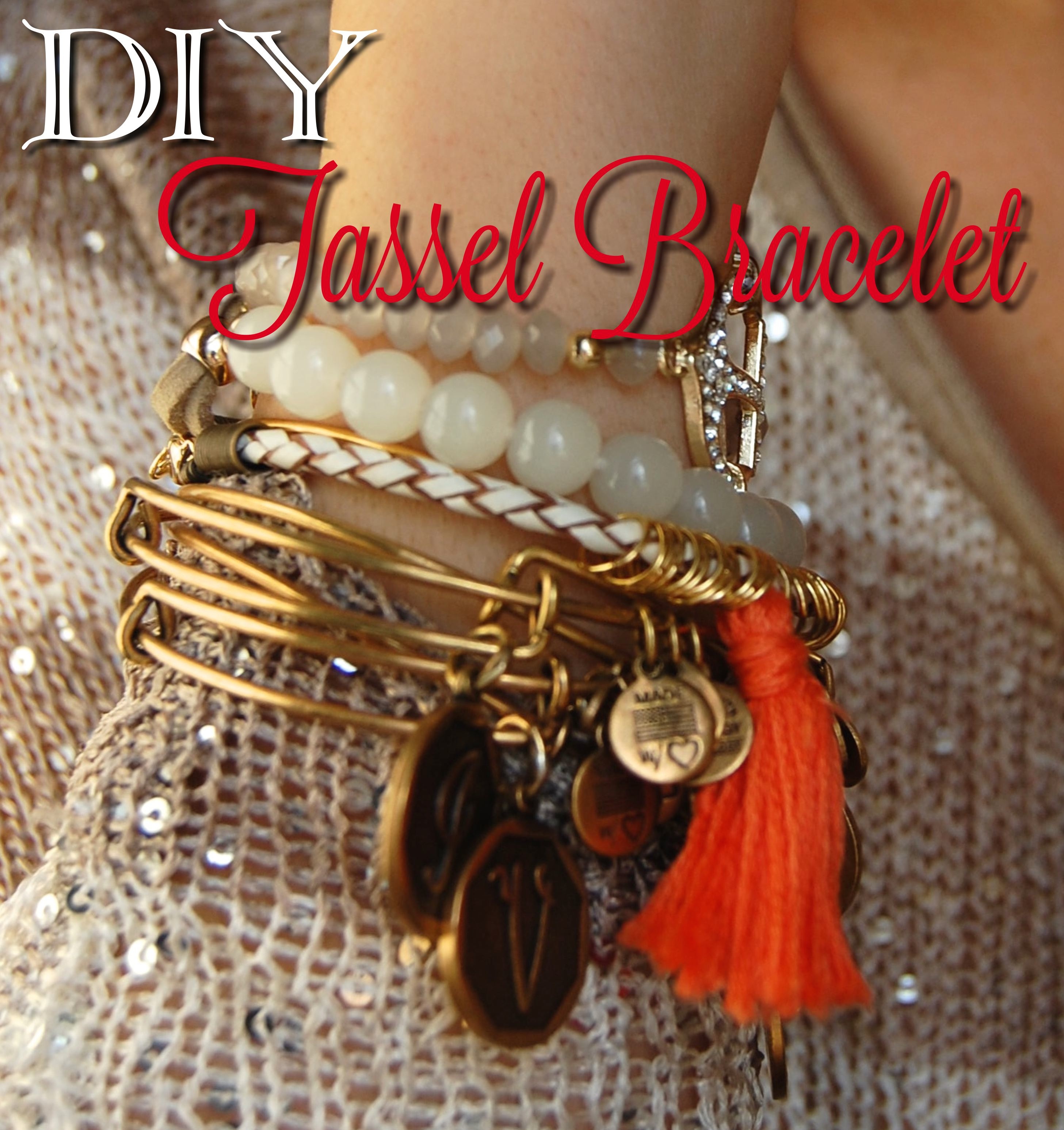 DIY Tassel Bracelet